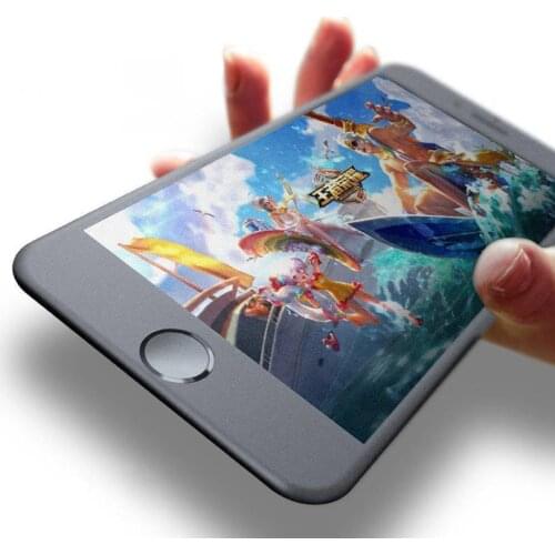 Anti Blue Ray 3D Matte Tempered Glass For iPhone 6 6s 7 8 Plus SE 2020 Frosted Full Cover Screen Protector Film Anti fingerprint