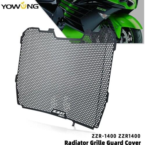For Kawasaki ZZR1400 ZZR 1400 2014 2015 2016 2017 2018 2019 2020 Motorcycle Parts Radiator Guard Protector Grille Grill Cover