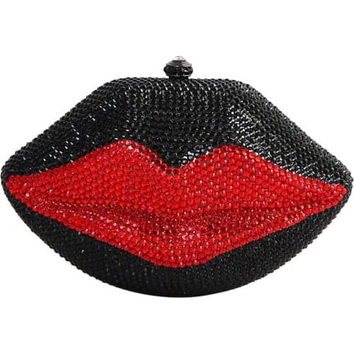 Women Crystal Clutch Purse Evening Bag For Wedding Party Purses Shoulder Bag Cocktail Diamond Minaudiere Handbag Clutches Bags