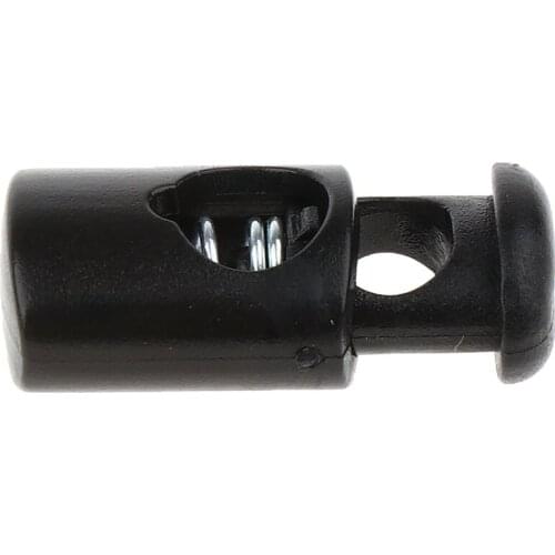 4pcs Plastic Cord Locks End Spring Stop Toggle Stoppers Indoor/Outdoor Use