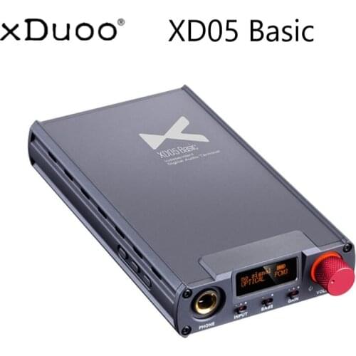 XDUOO XD-05 Basic AK4490 PCM384KHz DSD256 XMOSXU208 HiFi Protable Headphone Amplifier XD05 Basic For PC Movie Game