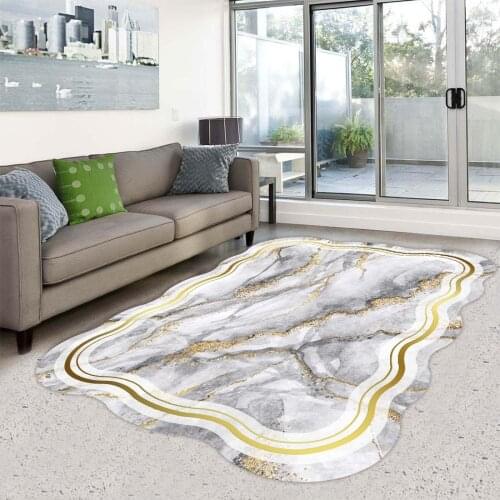 İ1030 Decorative Carpet Non-Slip Base Rug Fabric Kitchen Livingroom Accessory Modern Original bedroom decor living room home