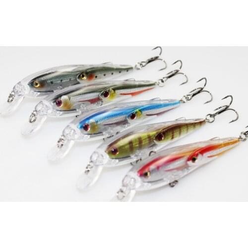 10pcs/lot Artifical Bait Lures 2015 new export lures lure fish bait wholesale plastic Mino 9cm/12g