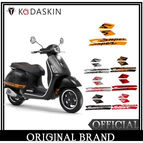 KODASKIN motorcycle 2D Decal Sticker Super motocross for Vespa GTS 300 Sport gts 300 super tech hpe accessories