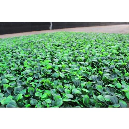 New Artificial Grass plastic boxwood mat topiary tree Milan Grass for garden home wedding decoration Artificial Plants