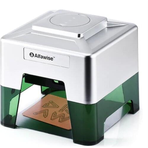 Alfawise C50 Mini Wireless Smart Laser Engraver Cutter APP Operation Freely DIY Various Materials Engraving Machine 98 x 88mm En