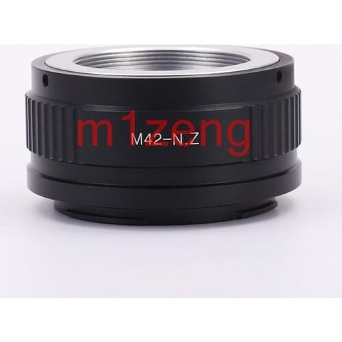 M42-Nik Z Adapter ring for m42 42mm lens to nikon Z mount z5 Z6 Z7 z6ii z7ii z50 full frame Camera
