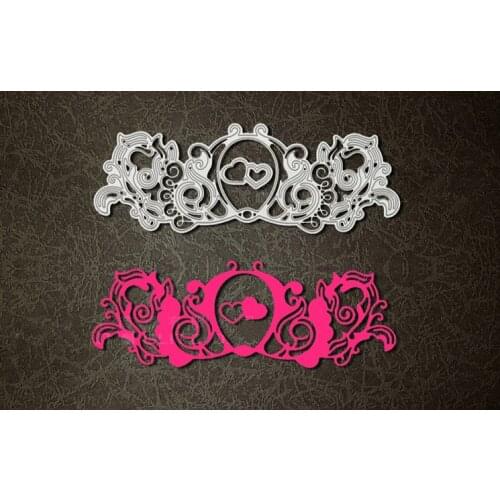 Metal flower love cutting dies Stencils for DIY Scrapbooking photo album Decorative Embossing DIY Paper Cards