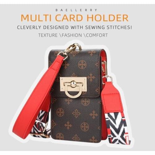 New Multi Card Holder Mini Bag High Quality Small Shoulder Bag Phone Pocket Small Gift for Women