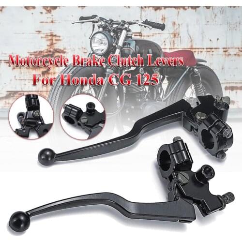 Motorcycle Brakes Clutch Lever Brake Motorcycl Pump Buggy For Honda CG 125 Motorbike Brake&Clutch Lever Cable Front Brake Lever