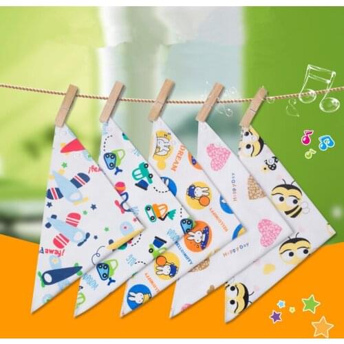 1pcs Muslin Cotton Baby Security Blanket 40*20cm Newborn Baby Bib Burp Cloth 2 Layer Gauze Bath Towel Baby Scarf Handkerchief