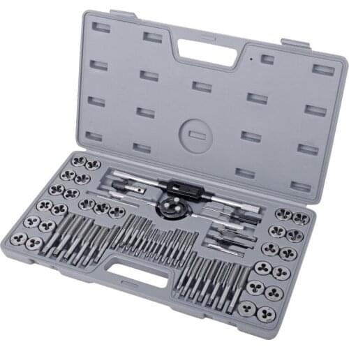 Tap and die set Tap and die set Tap and die set Metric inch M3-M12 hand tap and die set