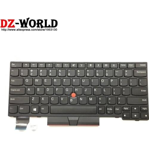 New/orig US English Keyboard for Lenovo Thinkpad X280 A285 X390 Laptop Teclado 01YP080 01YP000 01YP160