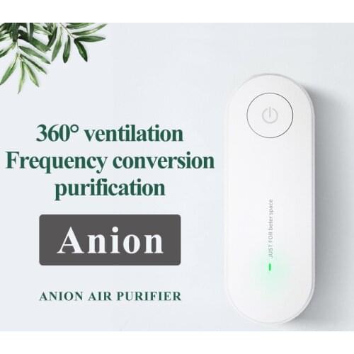 Air Purifier For Home Office Ozonator Plug in Anion Ozone Generator Ionizer Filter Purification Bathroom Toilet Deodorizer