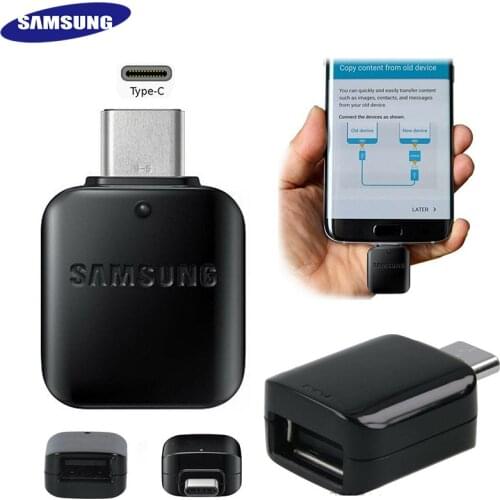Original Samsung Adapter Converter USB 3.0 OTG Type-C Drive For Galaxy S10 plus S20 S21 S9 Note 20 10 8 9 Flash Drive Connector