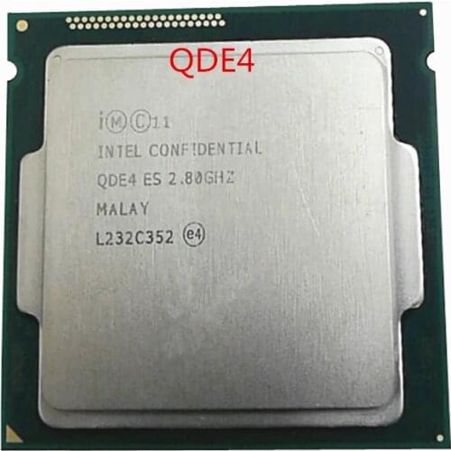 Intel Core i7 4770K 4790K es QDE4 2,8 GHz de cuatro núcleos ocho-Hilo de procesador de CPU 8M 83W LGA 1150