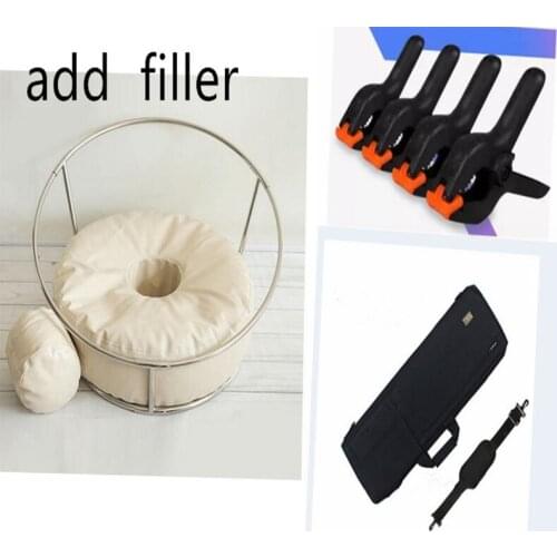 Newborn photography props Photographer background frame posing bean bag set baby infant photography bean bag studio photo