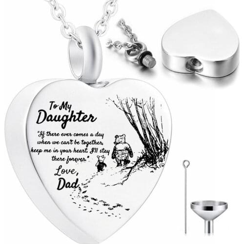 Cremation Jewelry for Ashes for Family Urn Necklace Pendants Dad Mom Ashes Keepsake - Memorial Ash Jewelry for Loved Ones