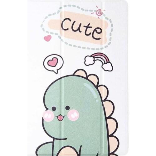 Ultra Slim Cute Unicorn Case For Lenovo M10 HD TB-X505F TB-X505L X505X M10 TB-X605F X605M Stand Foldable Transparent Back Cover