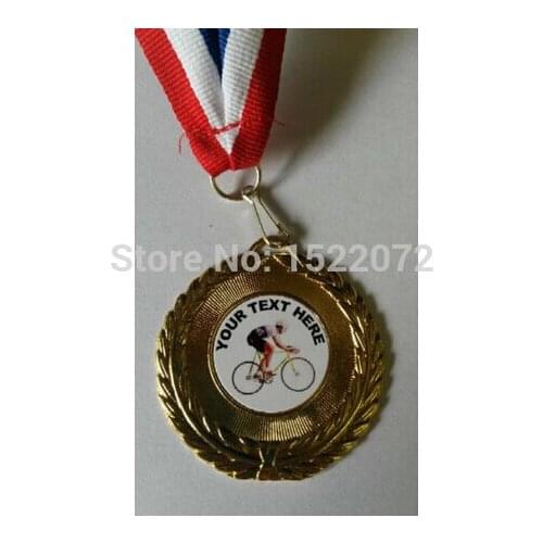 High quality and low price CYCLING MEDAL - PERSONALISED MEDAL AND RIBBON FH810061