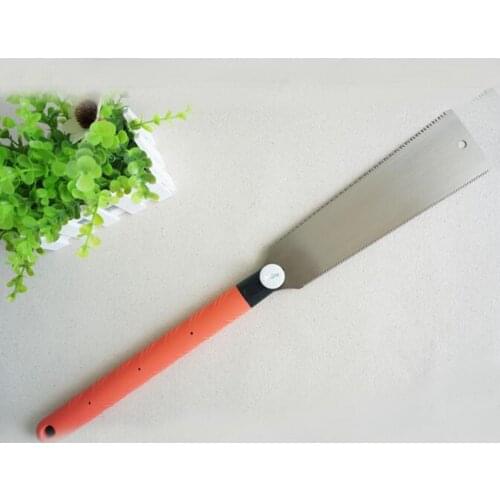 High Quality 10inch Cross Cut Double Sided Face Replaceable Steel Spring Pull Saw for Wood