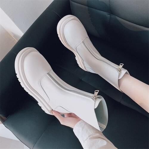 2021 New Sexy Slim Womens Mid-Calf Boots High Heels Platform Boots Wear-resistant Non-slip Autumn Winter Boots Shoes Woman Boot