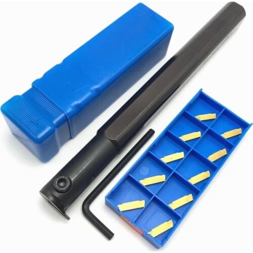 1PCS MGIVR2520-1.5 MGIVR2520-2 MGIVR2520-3 MGIVR2520-4 HSS CNC hole turret tool holder + 10PCS MGMN150/200/300/400 cutting tools