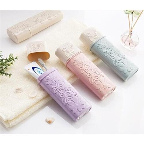 New 100pcs Travel Storage Box Travel Wash Cup Set multifunctional Portable Press Emulsion Minute Bottle Toothpaste Toothbrush Ba