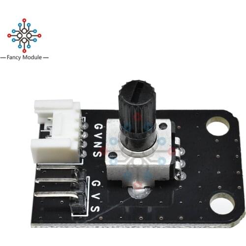 10K Ohm Rotary Potentiometer Module For Arduino UNO Board PIC AVR MCU DSP I/O IO port Diy Kit Electronic PCB Board Switch Module