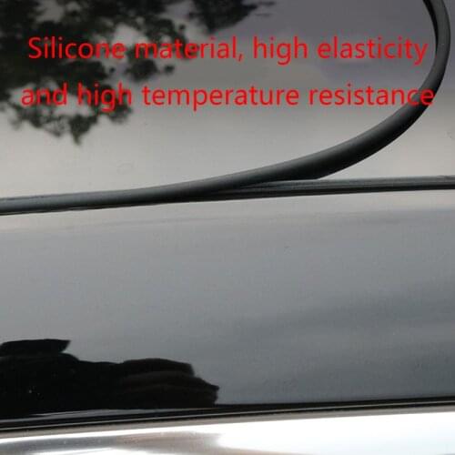 2.8M Car Windshield Roof Wind Guard Noise-reducing Seal Kit For Tesla Model 3 B36B