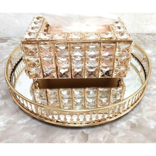 2pcs/Lot Baby Tissue Paper Box Wet Wipes Boxes Small Tissue Boxes Holder Paper Towels Golden Small House Shape Decorative ZJJ017