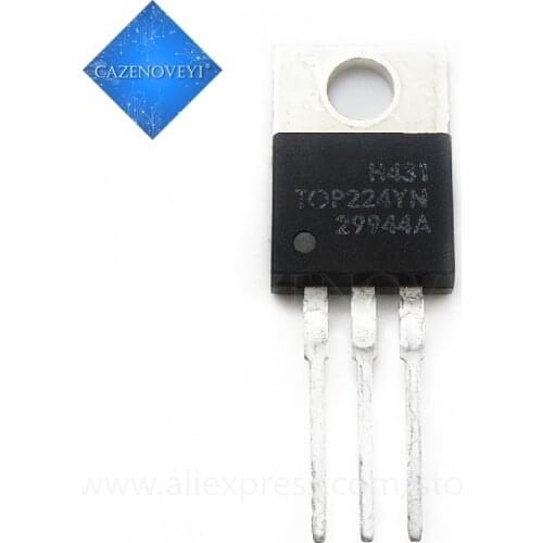 5pcs/lot TOP224YN TOP224 TO-220 In Stock