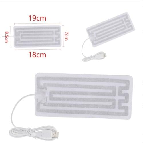 5V USB Heating Element Film Heater Insoles Winter Outdoor Sports Ski Heating Insoles Keep Warm For Men Women Shoes