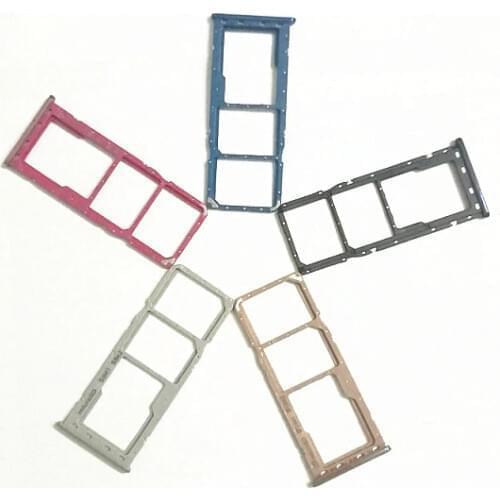 50pcs Sim Card Tray SD Reader Holder For Samsung Galaxy A10 A20 A30 A40 A50 A60 A70 A80 A90 M10 M20 M30SIM Card Tray Slot Holder