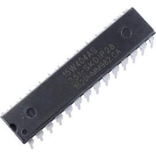 5pcs STC15W404AS-35I-SKDIP28 15W404AS MCU DIP-28