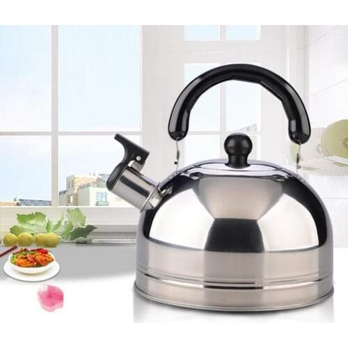 Whistling Tea Kettle Stainless Steel Teapot Teakettle for Stovetop Induction