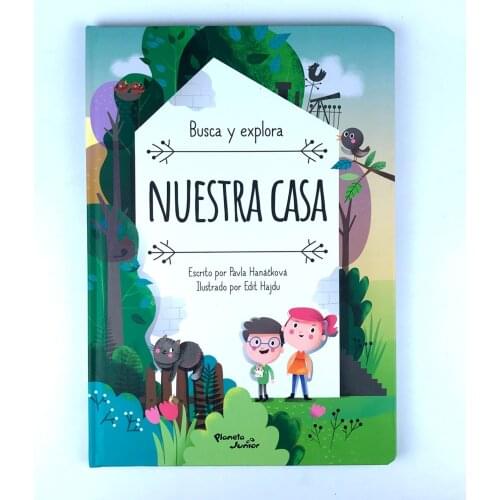 Parent Child Kids Baby Spanish Story Book Carhildhood Early Education Enlightenment Cute Picture Learning Reading Book Age 2