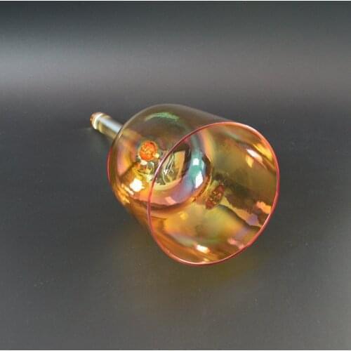 HF Crown Cosmic Crystal Singing Bowl With Handle 8 inches