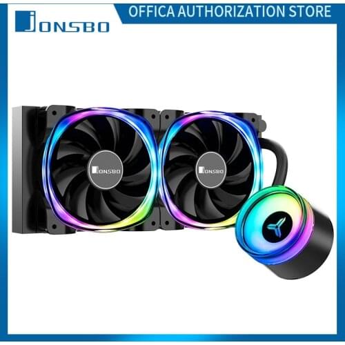 Jonsbo TW2-240 CPU Cooler 5V/ARGB Water-Cooled Integrated Cooler 4PIN PWM Addressable ARGB Silent Water pump for INTEL/AMD