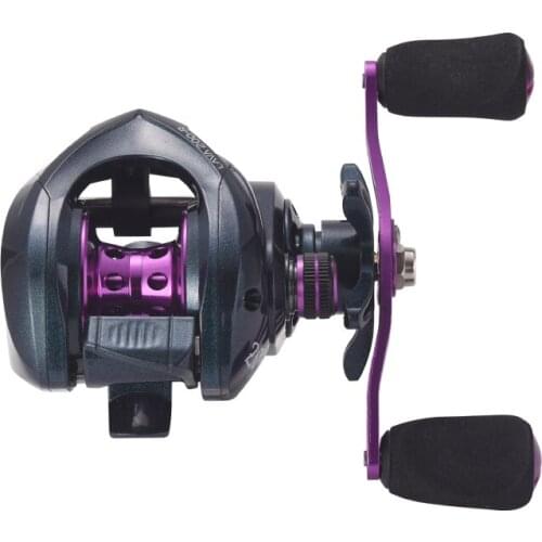 Lizard LAVA lightweight 7.2 ratio 20+1 bearing two different spools can be selected magnetic brake baitcasting reel