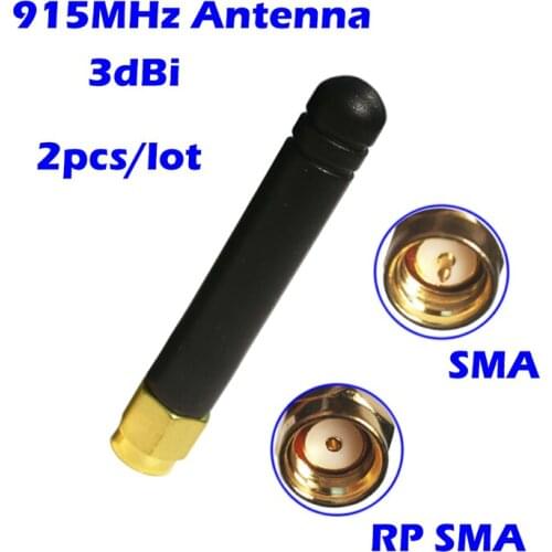 Lorawan Antenna 915MHz 3dbi Gain SMA/RPSMA Connect Omni for Remote Meter Reading System Alarm RF Wireless Control Nbiot GPRS GSM