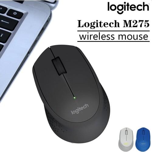 Logitech M275 Wireless Mouse with 2.4GHz USB Wireless Nano Receiver Mice 1000dpi for Wireless Computer Mouse Windows/Mac OS