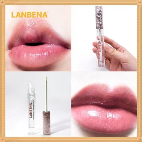 Plumping Lips Plumper Labena Lsoflavone Serum LANBENA Resist Aging Essence Moisturizing Lambena Mouth Line Charms Thickening Lip