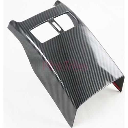 For Mazda CX30 CX-30 2020 2021 Armrest Rear Air Conditonnal Vent Cover Trim AC Outlet Panel Decoration Frame Interior Accessory