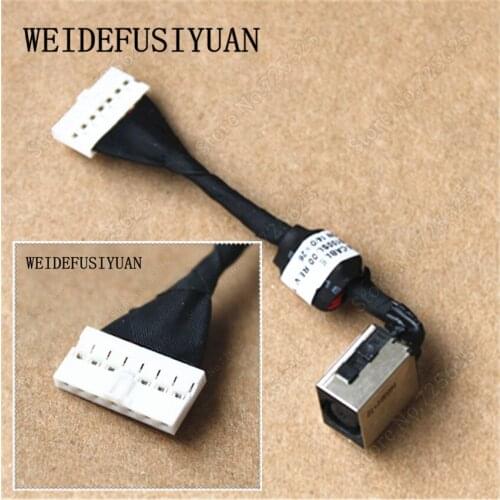DC Jack Power Socket Charge Port Connector for DELL Alienware 13 Alienware13 DC in Cable P/N:DC 30100SU00 REV:1.0(A00)