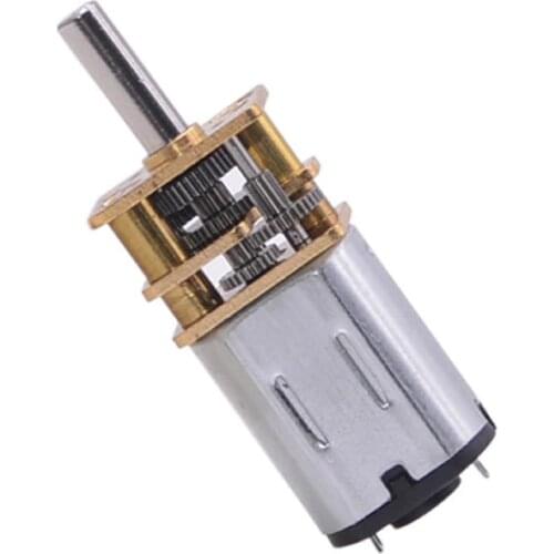 GA12-N20 reduction motor Smart car DC3V6V12V micro DC gear reducer motor low speed motor fingerprint electronic lock motor
