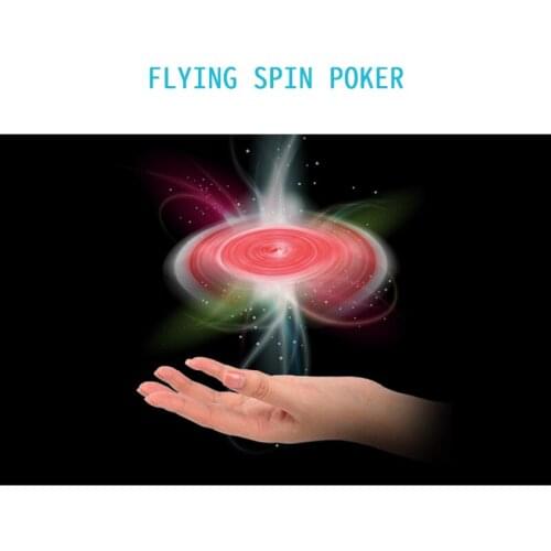 1pc Magic Hot Selling Suspended Rotating Magic Poker Flying Card Adult Magic Props
