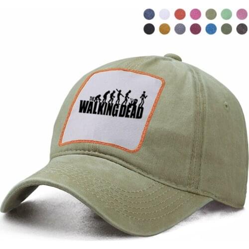 The Walking Dead Baseball Cap Dad Trucker Solid Hat Women Ponytail Berets Caps Boinas Bone Hats Casquette Snapback Brand Hats