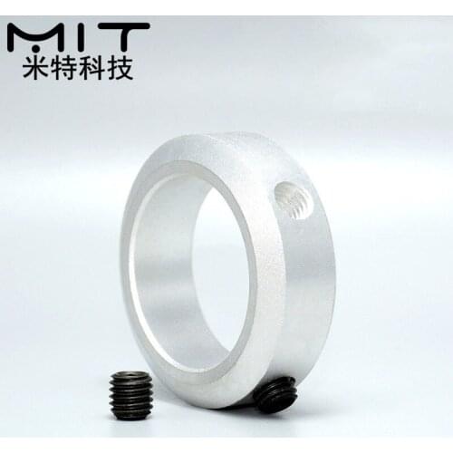 Fixed Ring SCCA Set Screw Type Shaft Locator Stop Collar Aluminum alloy Surface Anodized Optical Fixed Clamp