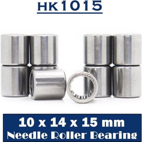 HK1015 Needle Bearings 10*14*15 mm ( 10 Pcs ) Drawn Cup Needle Roller Bearing HK101415 TLA1015Z